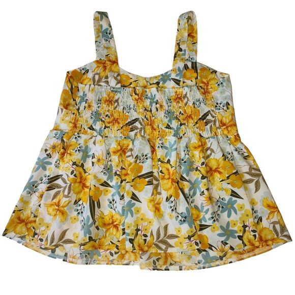 SHEIN FLORAL TANK TOP SIZE L - Picture 3 of 7